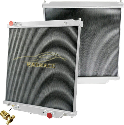 Aluminum Radiator for 2003-2007 Ford Excursion F250 F50 F450 Super Duty 6L V8 Powerstroke Turbo Diesel Engine Radiators 1 Row Core Downflow Radiador at Radiadors