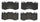 Brembo Front Disc Brake Pad Set for Land Rover (P44023)