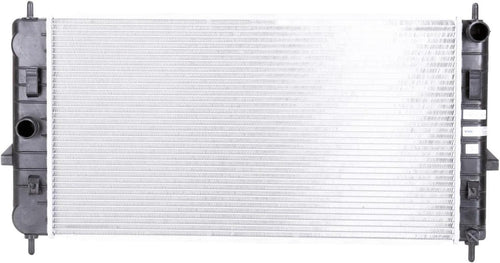 2775 Compatible with Chevrolet/Saturn 1-Row Plastic Aluminum Replacement Radiator