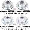 K6992-36 Front and Rear Z36 Truck & Tow Brake Kit, Carbon Fiber Ceramic Brake Pads and Drilled/Slotted Brake Rotors