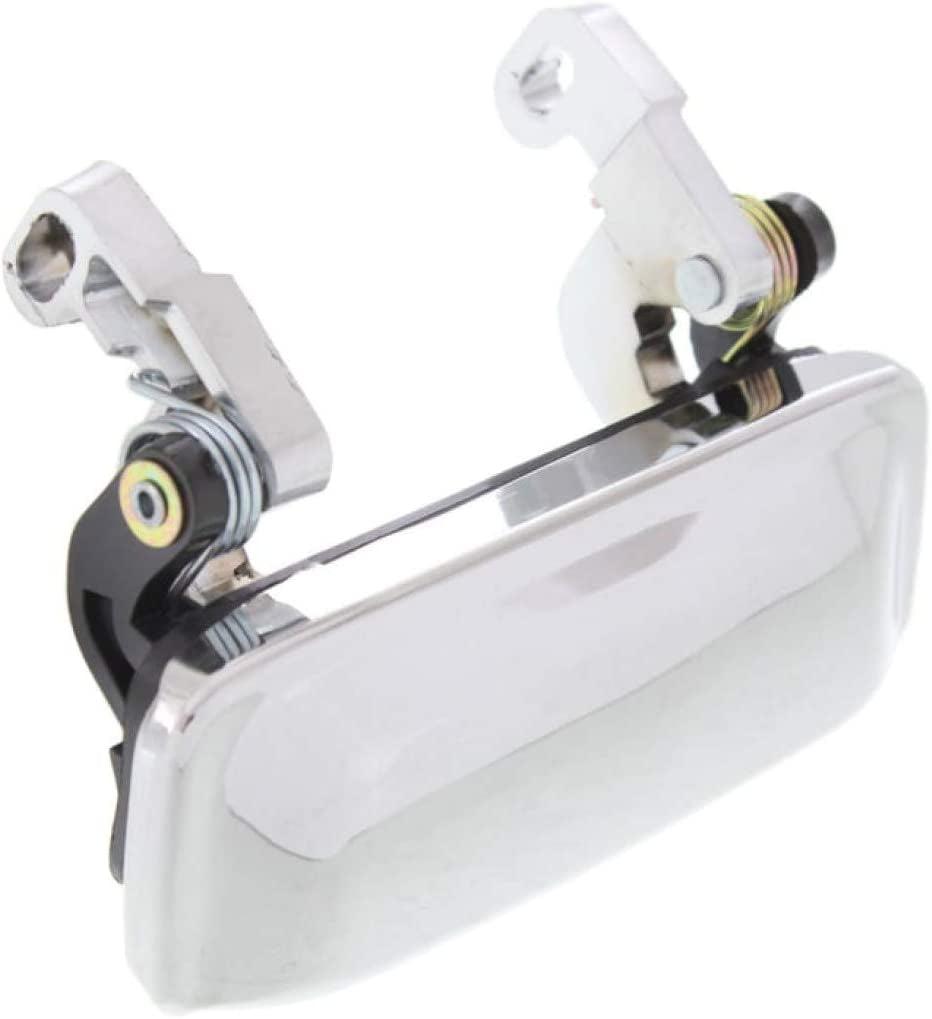 for Mazda B3000 Exterior Door Handle Front, Driver or Passenger Side Chrome (2001-2008) | Trim: SE/DS | MA1310118 | 1F7058420