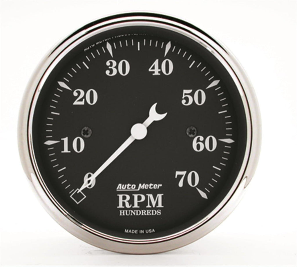 1798 Old TYME Black Electric Tachometer 3.125 In.