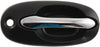 for Kia Sedona Exterior Door Handle Front, Passenger Side Primed Bezel with Chrome Lever (2002-2005) | with Key Hole | Trim: EX | KI1311102 | 0K53A58410AXX