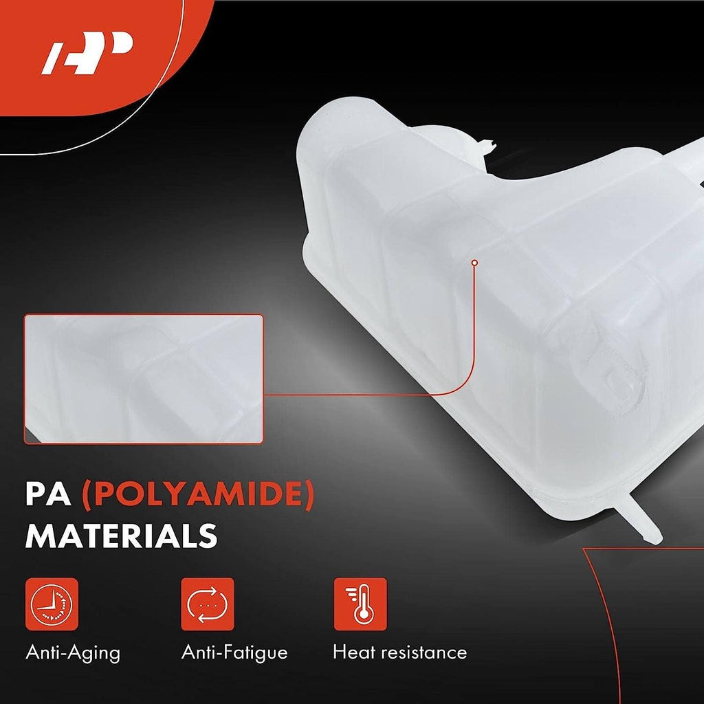 A-Premium Engine Coolant Overflow Recovery Reservoir Tank [W/Cap] Compatible with Ford Fiesta 1998-2000 L4 1.4L, Replace # 96FB8K218BG