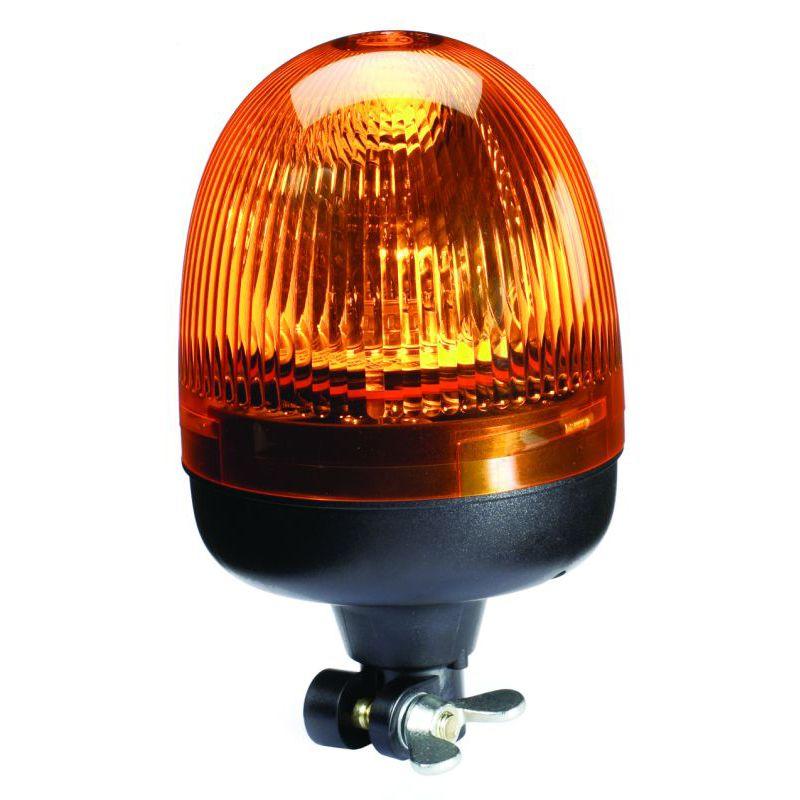 KL RotaCompact Amber Beacon Flange Mount 24V - greatparts