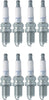 NGK Set of 8 Std Nickel Spark Plugs 0.032 for Audi 4.2 Porsche 4.5 Toyota 4.7 V8
