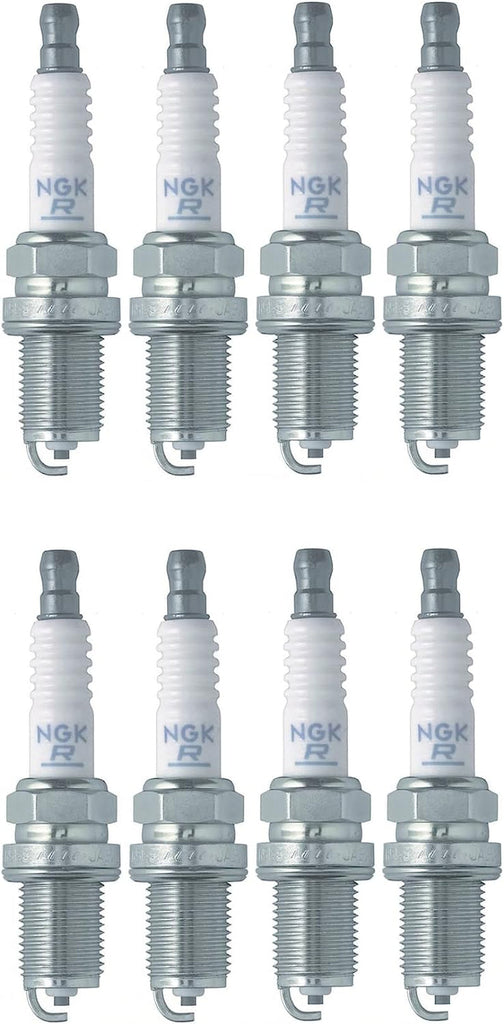 NGK Set of 8 Std Nickel Spark Plugs 0.032 for Audi 4.2 Porsche 4.5 Toyota 4.7 V8