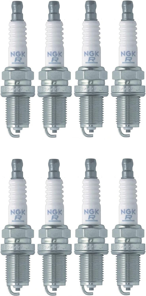 NGK Set of 8 Std Nickel Spark Plugs 0.032 for Audi 4.2 Porsche 4.5 Toyota 4.7 V8
