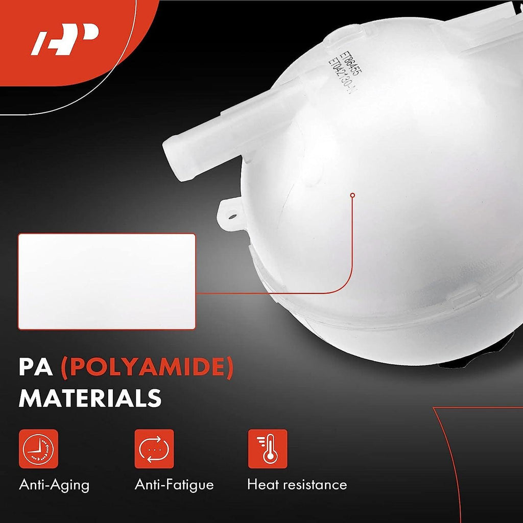 A-Premium Engine Coolant Overflow Recovery Reservoir Tank [With Cap] Compatible with Buick Lacrosse, Regal, Sportback & Cadillac XT4, XT5, XT6 & Chevrolet Blazer, Equinox, Malibu, & GMC Acadia Terrain