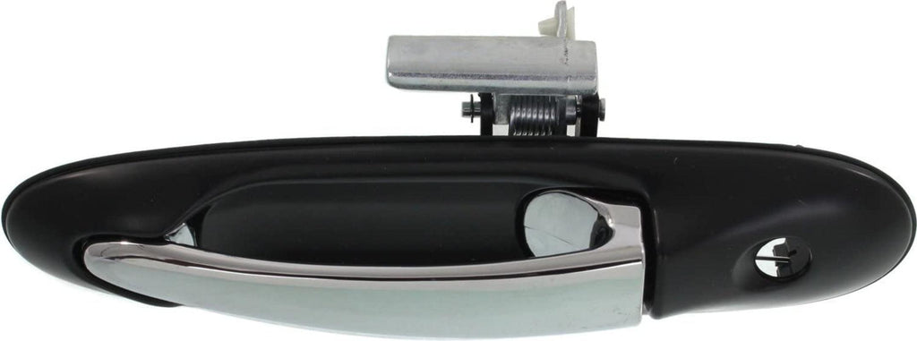 Exterior Door Handle Set of 2 Compatible with 2003-2011 Lincoln Town Car Front, Driver and Passenger Side FO1311163