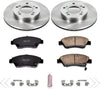 KOE2389 Autospecialty Front Replacement Brake Kit-Oe Brake Rotors & Ceramic Brake Pads