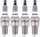 Autolite Iridium XP Automotive Replacement Spark Plugs, XP64 (4 Pack)