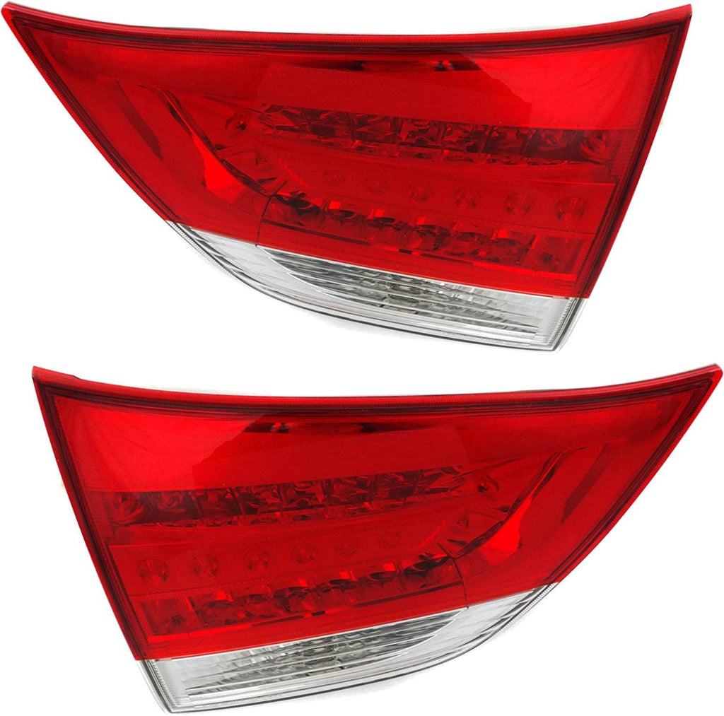 Driver and Passenger Side, Inner Tail Light Compatible with 2011-2012 Toyota Sienna - TO2803110, TO2802110