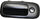 for GMC Savana 3500 Exterior Door Handle Front, Driver Side Smooth Black (2010-2017) | with Key Hole| Trim:All Submodels