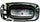 for Cadillac Escalade Exterior Door Handle Front, Driver Side Smooth Black Bezel with Chrome Lever 2002-2006 | with Key Hole | Trim: Base | GM1310149 | 15745149