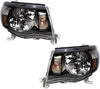 Performance Headlight Set Black for 05-11 Tacoma Pickup Truck