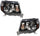 Performance Headlight Set Black for 05-11 Tacoma Pickup Truck