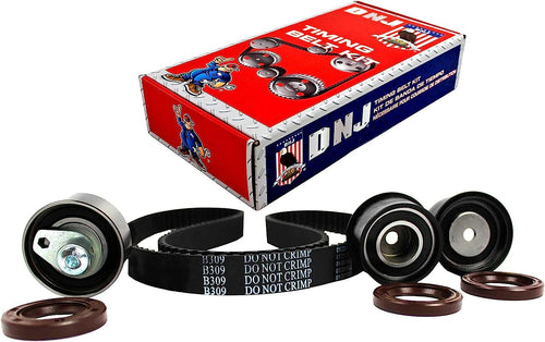 DNJ TBK319A Timing Belt Kit for 1999-2008 / Daewoo, Suzuki/Forenza, Nubira, Reno / 2.0L / DOHC / L4 / 16V / 122Cid, 1998Cc, 2000Cc