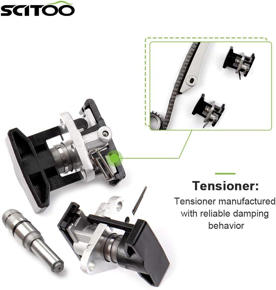 9-0397SA Engine Timing Chain Kit Sets Replaces for Chrysler 300 Concorde for Dodge Charger Intrepid Magnum Stratus V6 2.7L DOHC