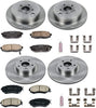 KOE6164 Autospecialty Front and Rear Replacement Brake Kit-Oe Brake Rotors & Ceramic Brake Pads