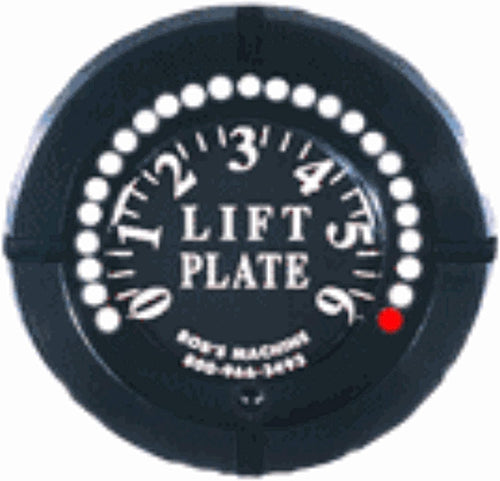 110-301000 Action Lift Plate LED Gauge - Black