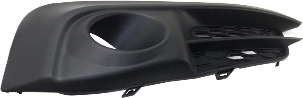 Fog Lamp Molding Compatible with 2016-2018 Honda Civic Side Garnish Coupe/Sedan Passenger and Driver Side