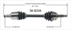 NI-8204 CV Axle Shaft