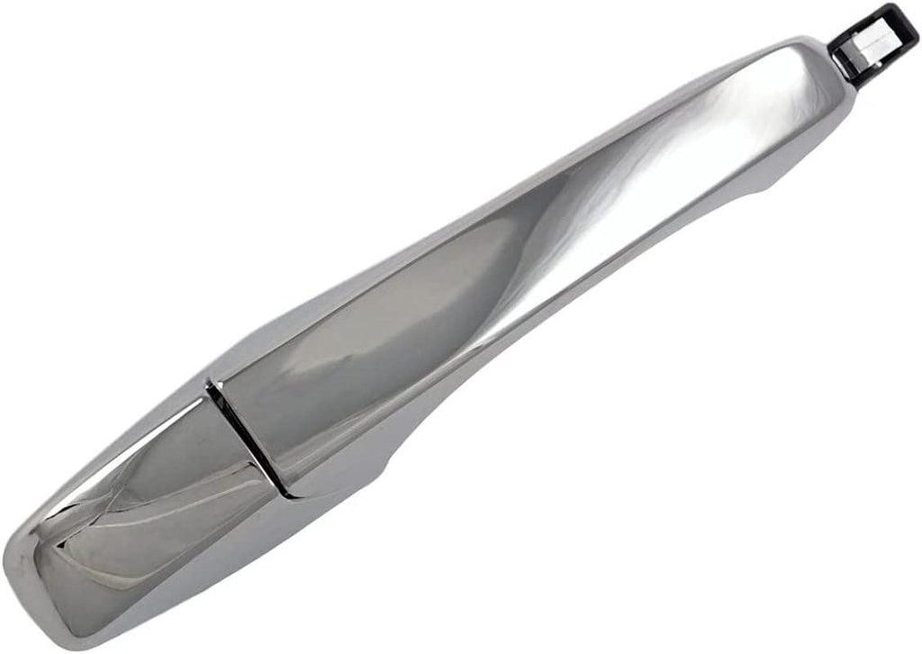 Compatible with Dodge Grand Caravan Exterior Door Handle 2008-2019 Driver or Passenger Side | Rear Side | Sliding Door Chrome | Trim:All Submodels | CH1513102 | 4589714AC