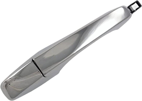 Compatible with Dodge Grand Caravan Exterior Door Handle 2008-2019 Driver or Passenger Side | Rear Side | Sliding Door Chrome | Trim:All Submodels | CH1513102 | 4589714AC