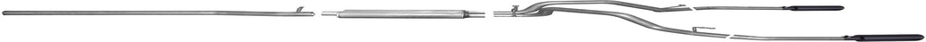 65673B Cat-Back Dual Split Exhaust System, Stainless