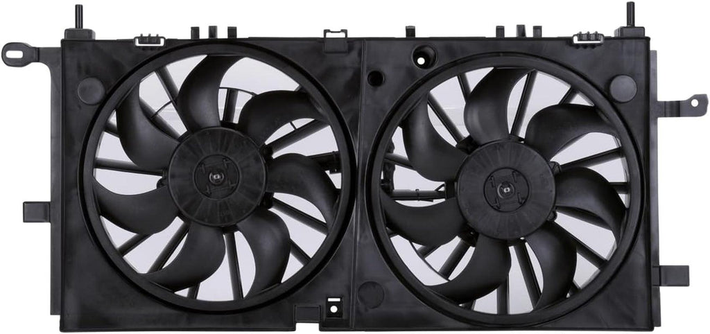 622340 Cooling Fan Assembly Compatible with 2006-2009 Chevrolet Uplander,Black