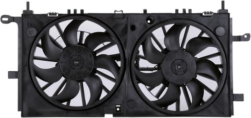 622340 Cooling Fan Assembly Compatible with 2006-2009 Chevrolet Uplander,Black