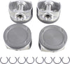 DNJ P343 Piston Set for 2011-2015 / Buick, Chevrolet/Cruze, Encore, Sonic, Trax / 1.4L / DOHC / L4 / 16V / 83Cid / LUJ, LUV/VIN 9, VIN B, VIN C