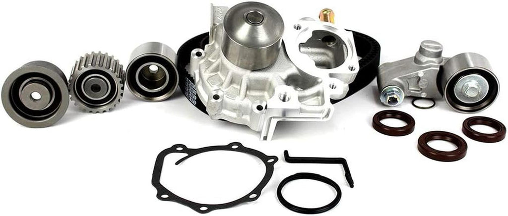DNJ TBK719AWP Timing Belt Kit with Water Pump for 2006-2011 / Subaru/Forester, Impreza / 2.5L / SOHC / H4 / 16V / 2458Cc / EJ253