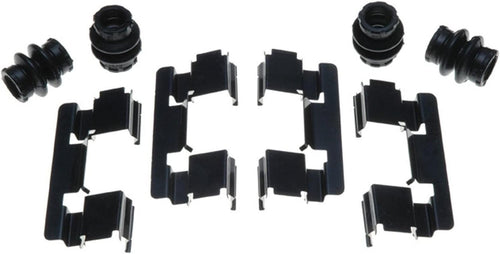 Gold 18K1371X Front Disc Brake Caliper Hardware Kit with Clips and Seals