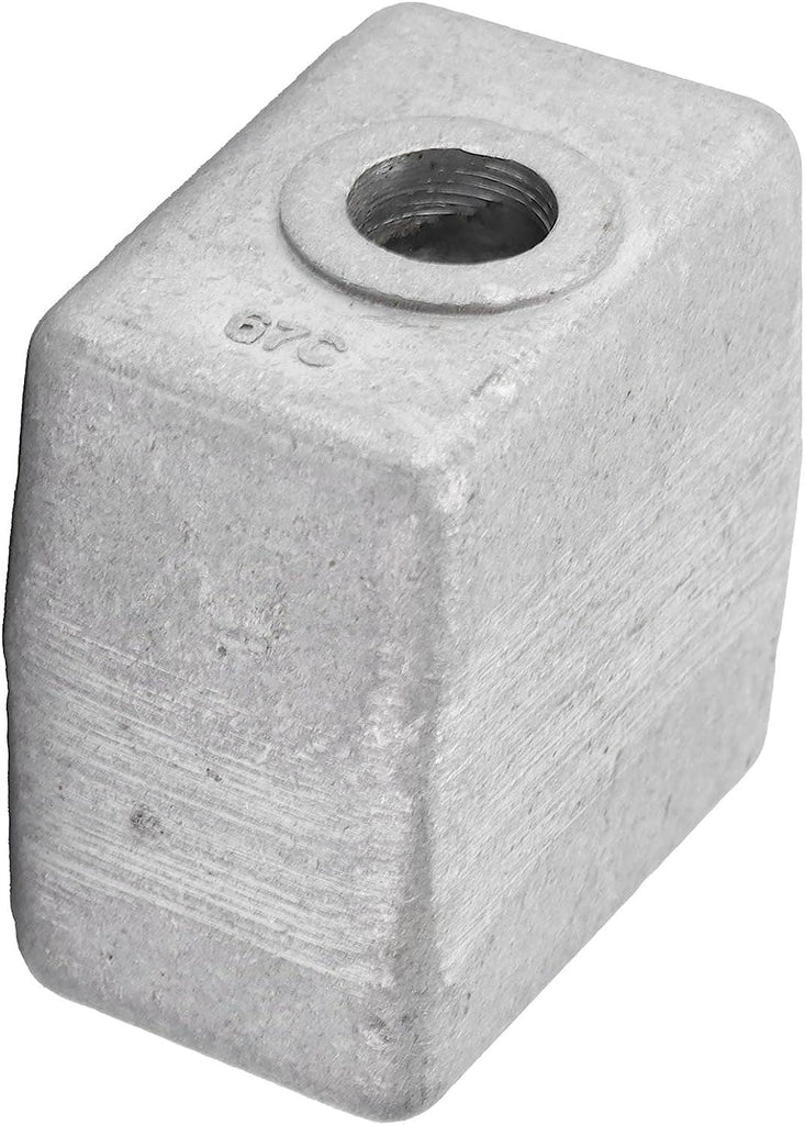 Antioxidant Zinc Alloy Anode Block Replacement for Johnson Evinrude Outboard Engine 60 to 300 HP for OMC Stringer/Cobra 1982-1993