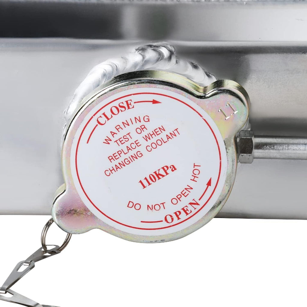 3-Row Aluminum Performance Cooling Radiator Compatible with Ford F250 F350 Diesel V8 1983-1994