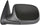 Dorman 955-1799 Driver Side Power Door Mirror - Folding Compatible with Select Chevrolet / GMC Models, Black