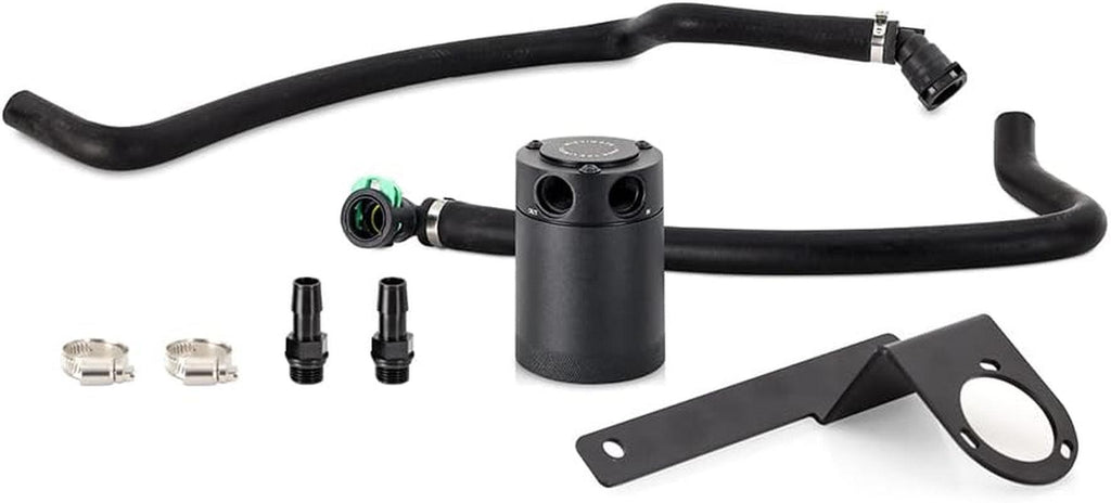 MMBCC-EST-20PBE Baffled Oil Catch Can Kit Compatible with Ford Explorer ST 2020+