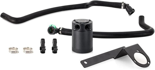 MMBCC-EST-20PBE Baffled Oil Catch Can Kit Compatible with Ford Explorer ST 2020+