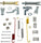 Professional 18K3337 Rear Drum Brake Hardware Kit