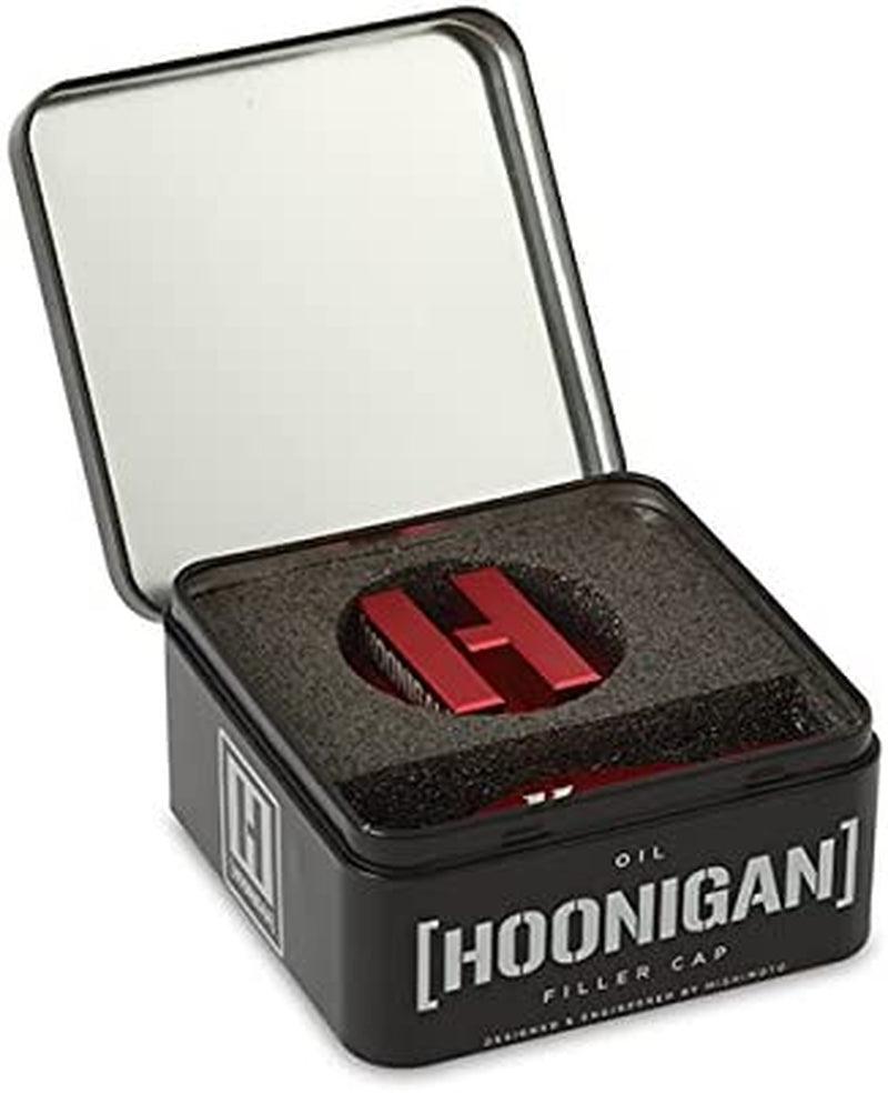 MMOFC-HN-HOONRD Hoonigan Oil Filler Cap Compatible with Honda Red