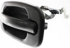 for Chevy Silverado 1500 Classic Exterior Door Handle Rear Driver Side Black 2007-2007 | Trim: LS/LT | GM1520105 | 15721571