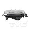 TYC Headlight Assembly for 1996-1998 4Runner 20-3555-00