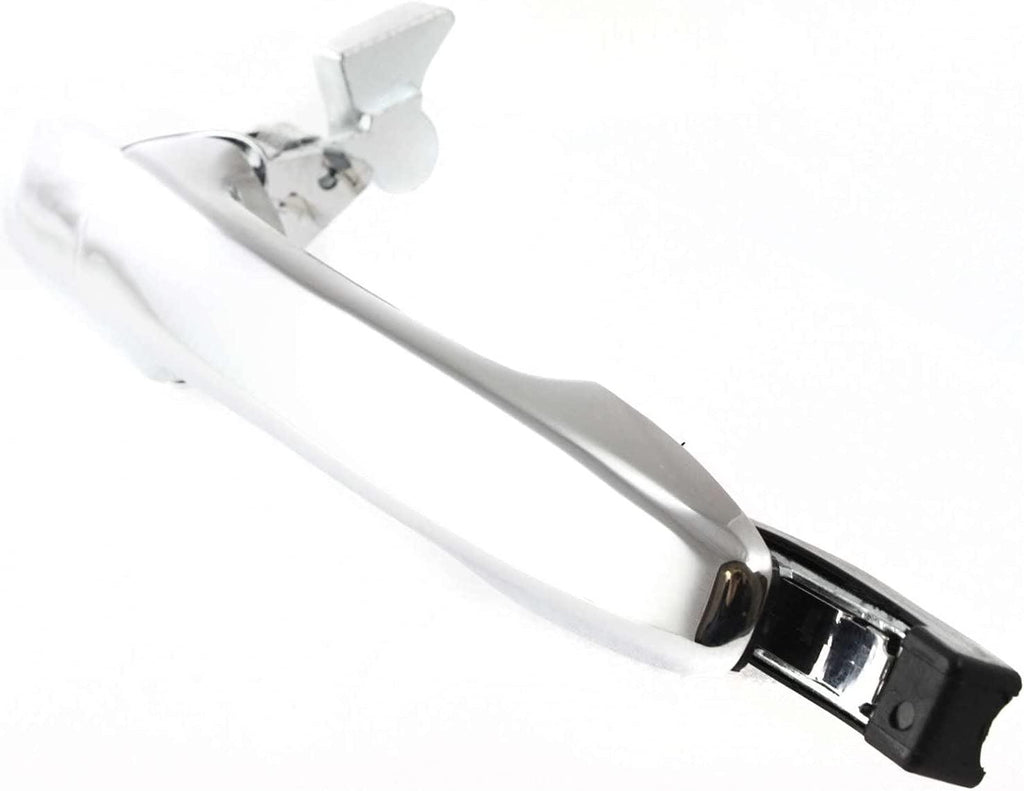 Front Exterior Door Handle Set of 2 Compatible with 2005-2014 Ford Mustang Chrome Driver and Passenger Side