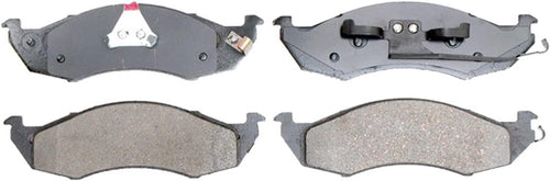 Silver 14D576C Ceramic Front Disc Brake Pad Set with Wear Sensor