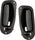 Rear, Driver and Passenger Side Exterior Door Handle Set of 2 Compatible with 1999-2016 Ford F-250 Super Duty & 1999-2016 Ford F-350 Super Duty