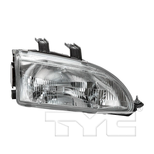TYC Headlight Assembly for 1992-1995 Civic 20-1690-00