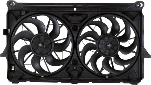 622210 Cooling Fan Assembly Compatible with 2007-2013 Chevrolet Silverado,Black