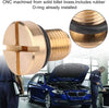 Drain Screw Radiator Expansion Tank and Rubber O Ring Cooled System Adapter for 17111712788